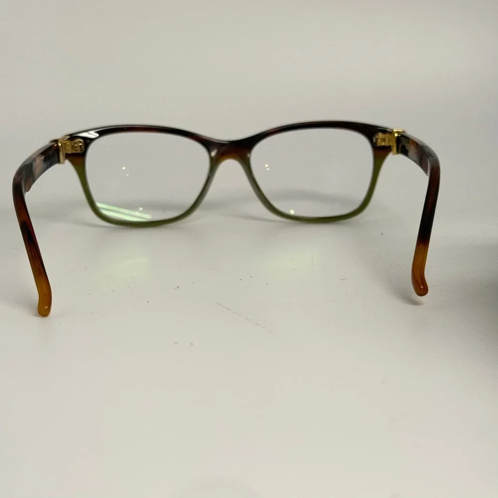 Robert Marc Handmade France Eyeglasses Tortoise Olive Green Gradient Frames